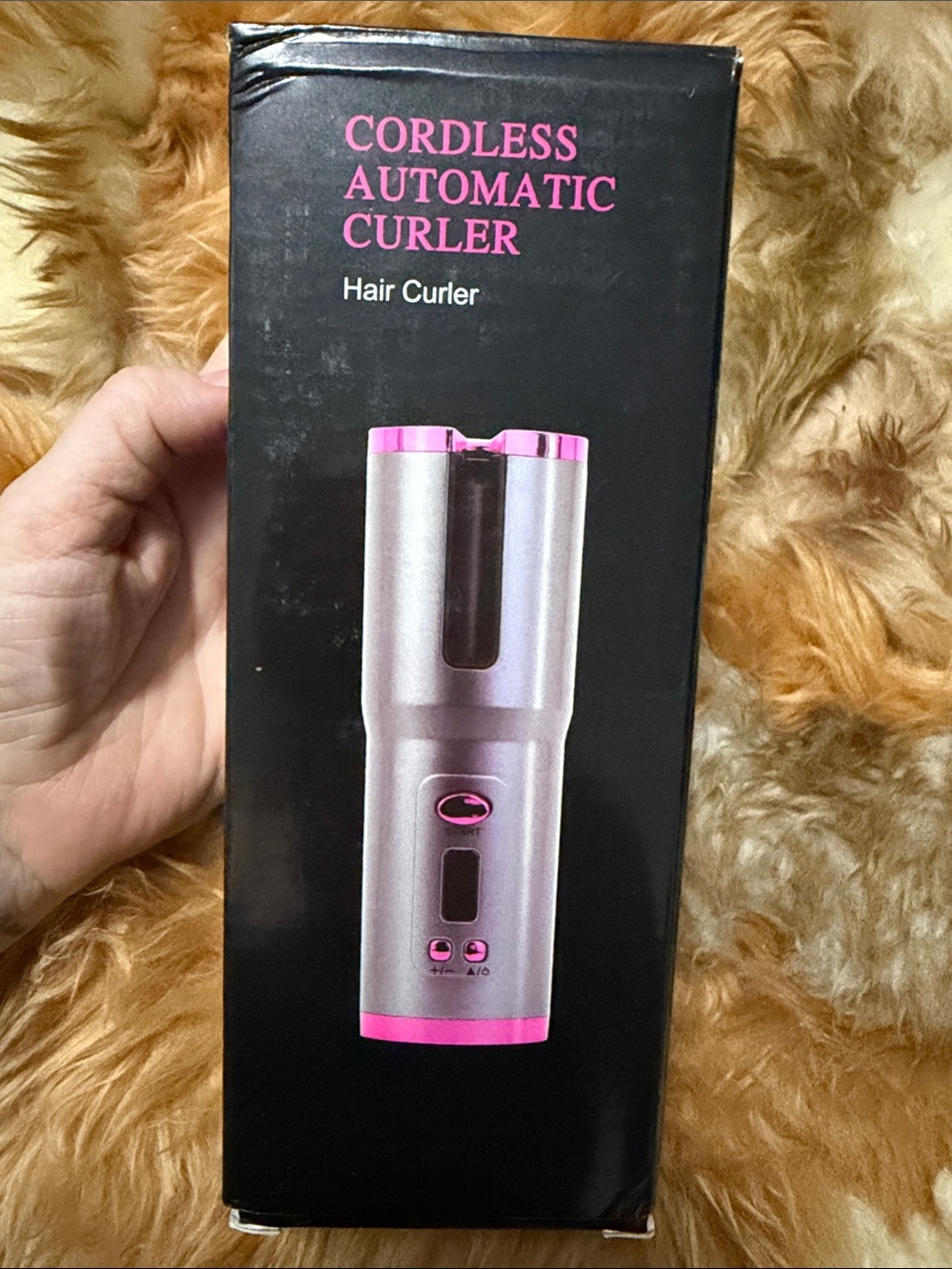 Cordless Automatic Hair Curler - 6 Temperature & Timer | NIB